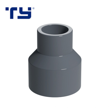 Plastic PN16 pressure Rubber Joint pipe fitting grey reducing coupling for Industry use